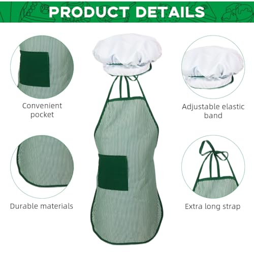 HASTHIP® 15Pcs Baking Set for Kids with Cake Mold Set, Cooking Spoon Set for Kitchen, Chef Cap for Kids, Waterproof Kitchen Art Apron for Kids, Oven Gloves, Pad, Rolling Pins, Egg Whisk, Wooden Spoon HASTHIP® 15Pcs Baking Set for Kids with Cake Mold Set, Cooking Spoon Set for Kitchen, Chef Cap for Kids, Waterproof Kitchen Art Apron for Kids, Oven Gloves, Pad, Rolling Pins, Egg Whisk, Wooden Spoon